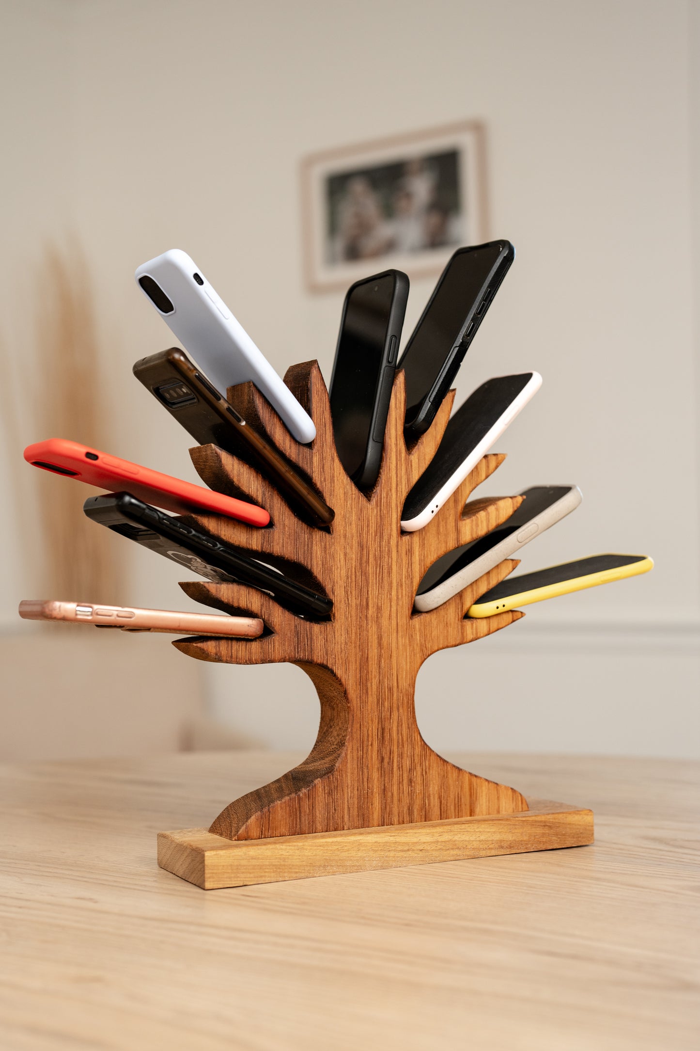 Phone Tree Mini - Teak